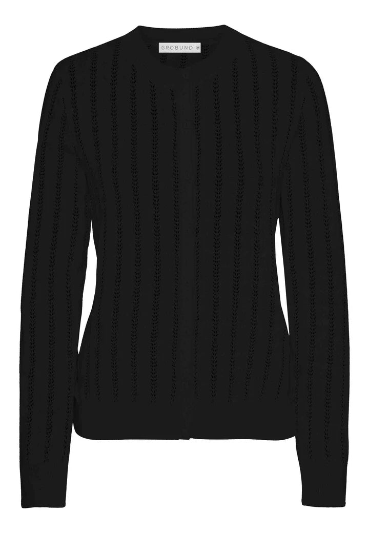 Grobund Athene cardigan Sort