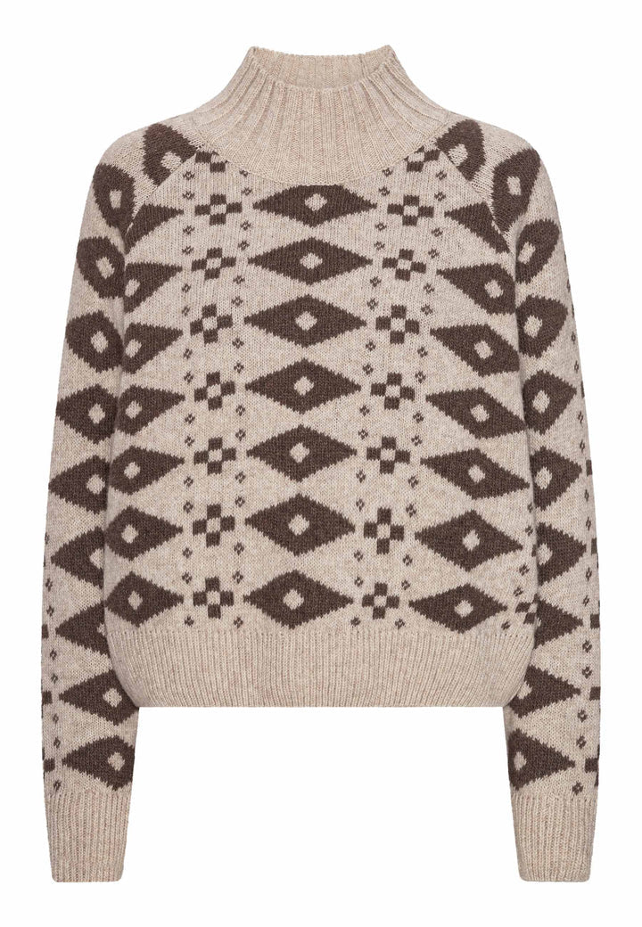 Grobund - Laura Sweater - Beige/Brun
