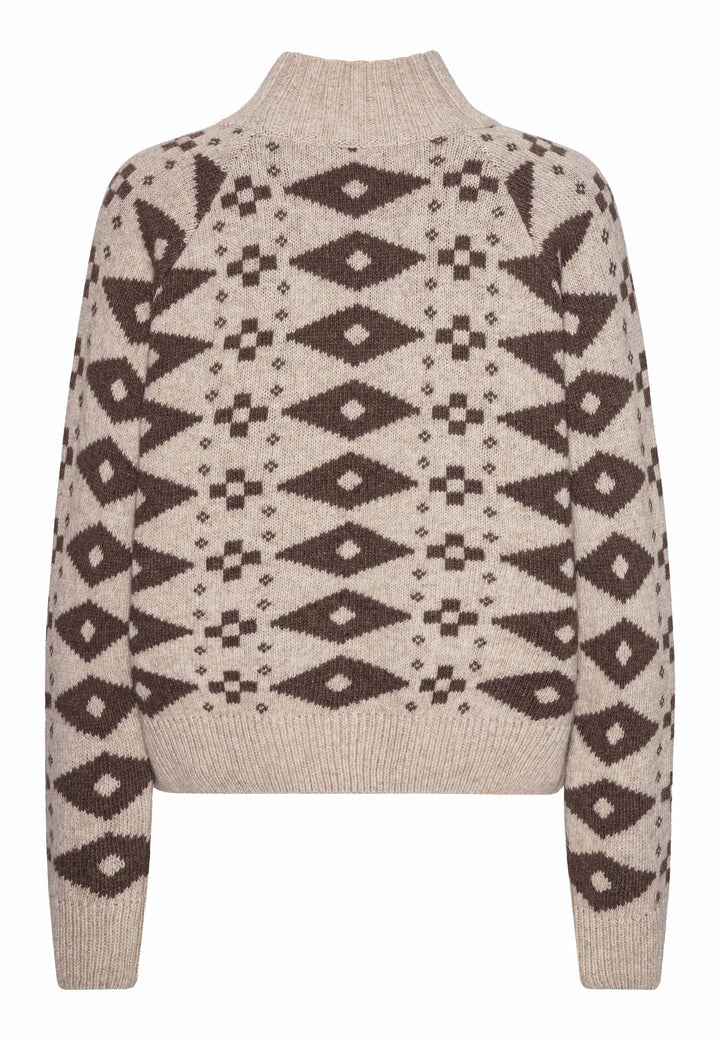 Grobund - Laura Sweater - Beige/Brun