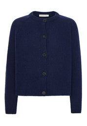 Grobund - Nanna Sweater - Mørkeblå Melange