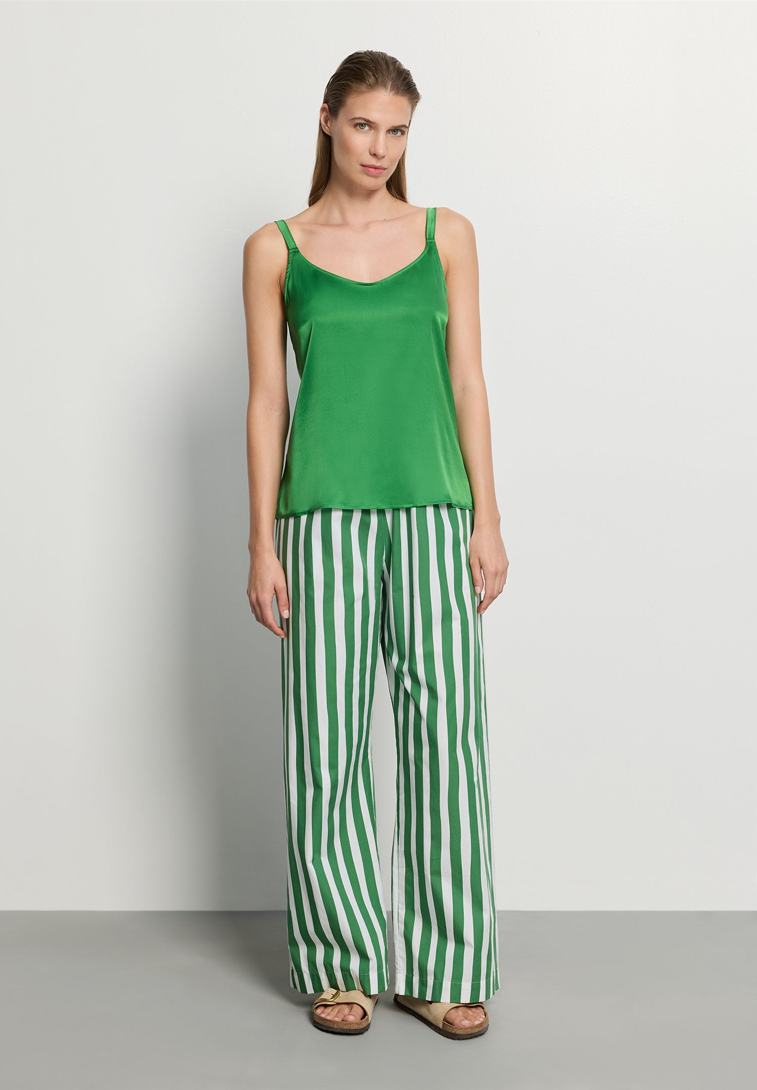 Hanro Charlotte Adam Spaghetti Top