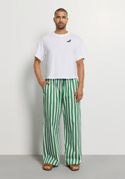 Hanro Charlotte Adam Long Pants Souvenir Stripes