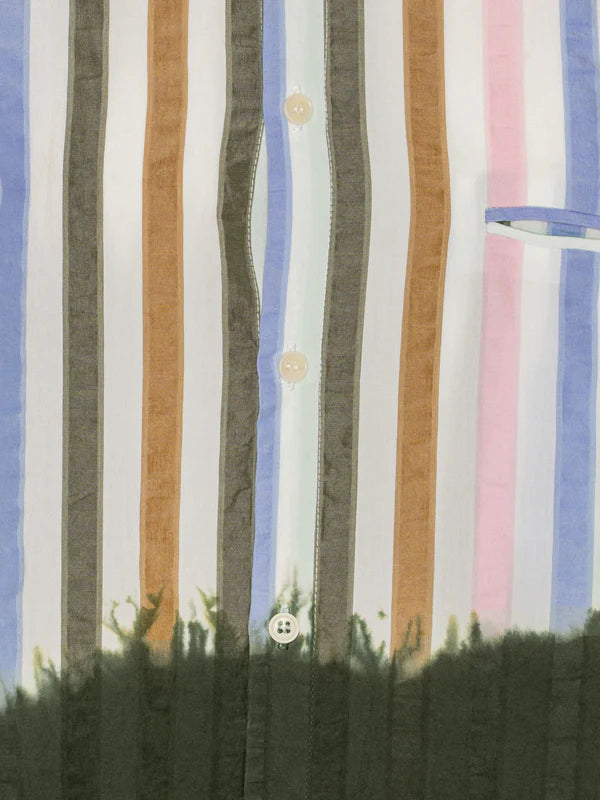 Henrik Vibskov - Blousse Shirt - DipDye Stripes