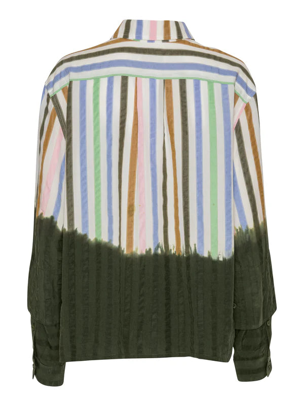 Henrik Vibskov - Blousse Shirt - DipDye Stripes