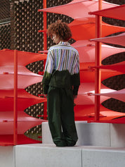Henrik Vibskov - Blousse Shirt - DipDye Stripes