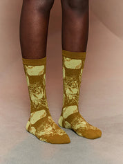 Henrik Vibskov - Goats Socks - Footstep Brown