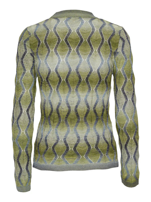 Henrik Vibskov - Resonance Longsleeve - Multi Flame