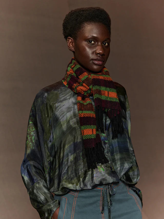 Henrik Vibskov - Alpinin Scarf - Alpini Orange
