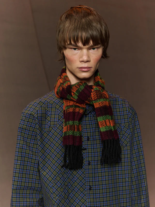 Henrik Vibskov - Alpinin Scarf - Alpini Orange