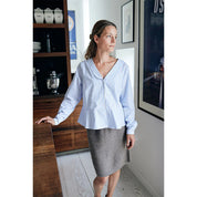 Schulz by Crowd - Nona Knit Skirt - Grey/Brown Melange