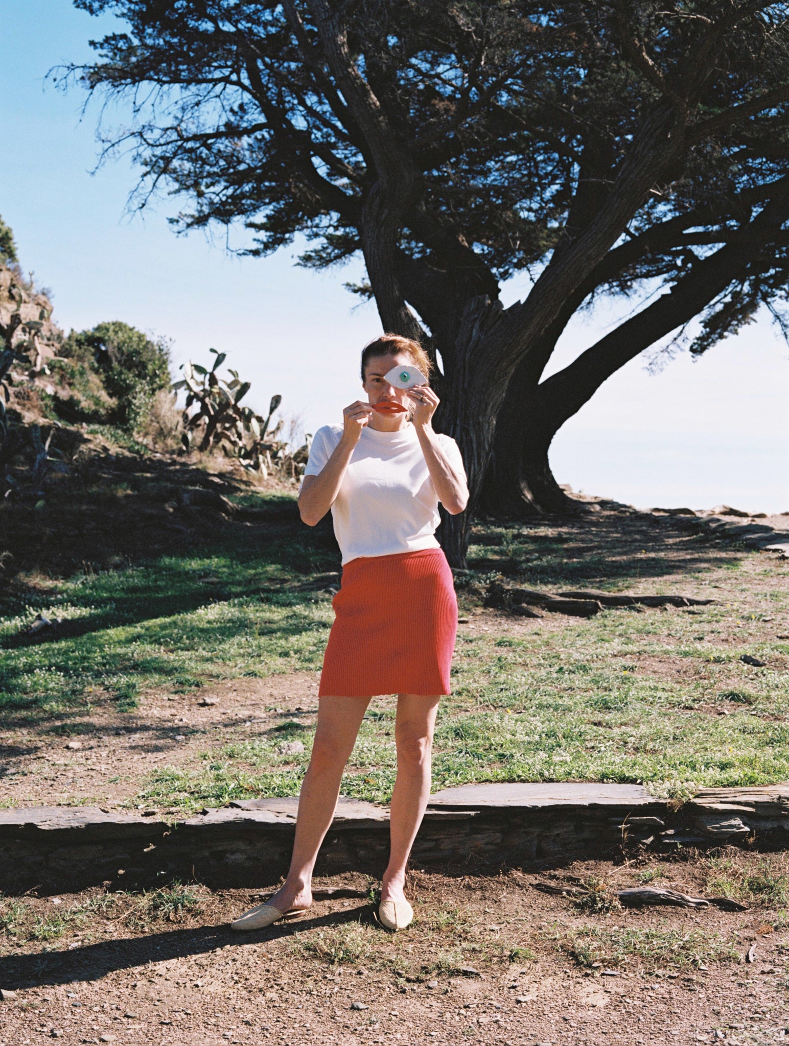 Junglefolk Janet Knit Skirt Poppy Red