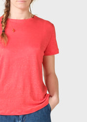Klitmøller Collective Rikke linen tee Red