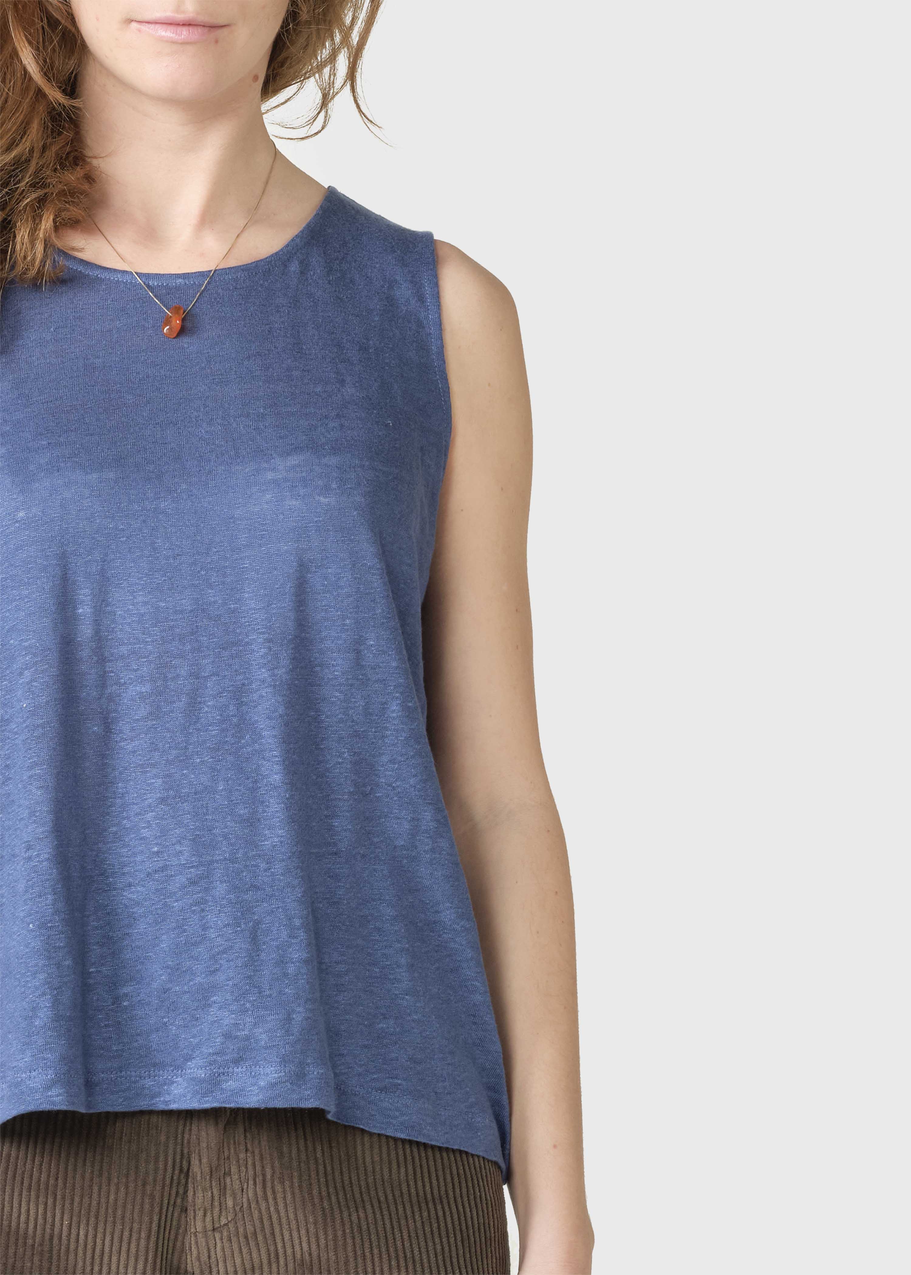 Klitmøller Collective Dee Tank Top Ocean Blue