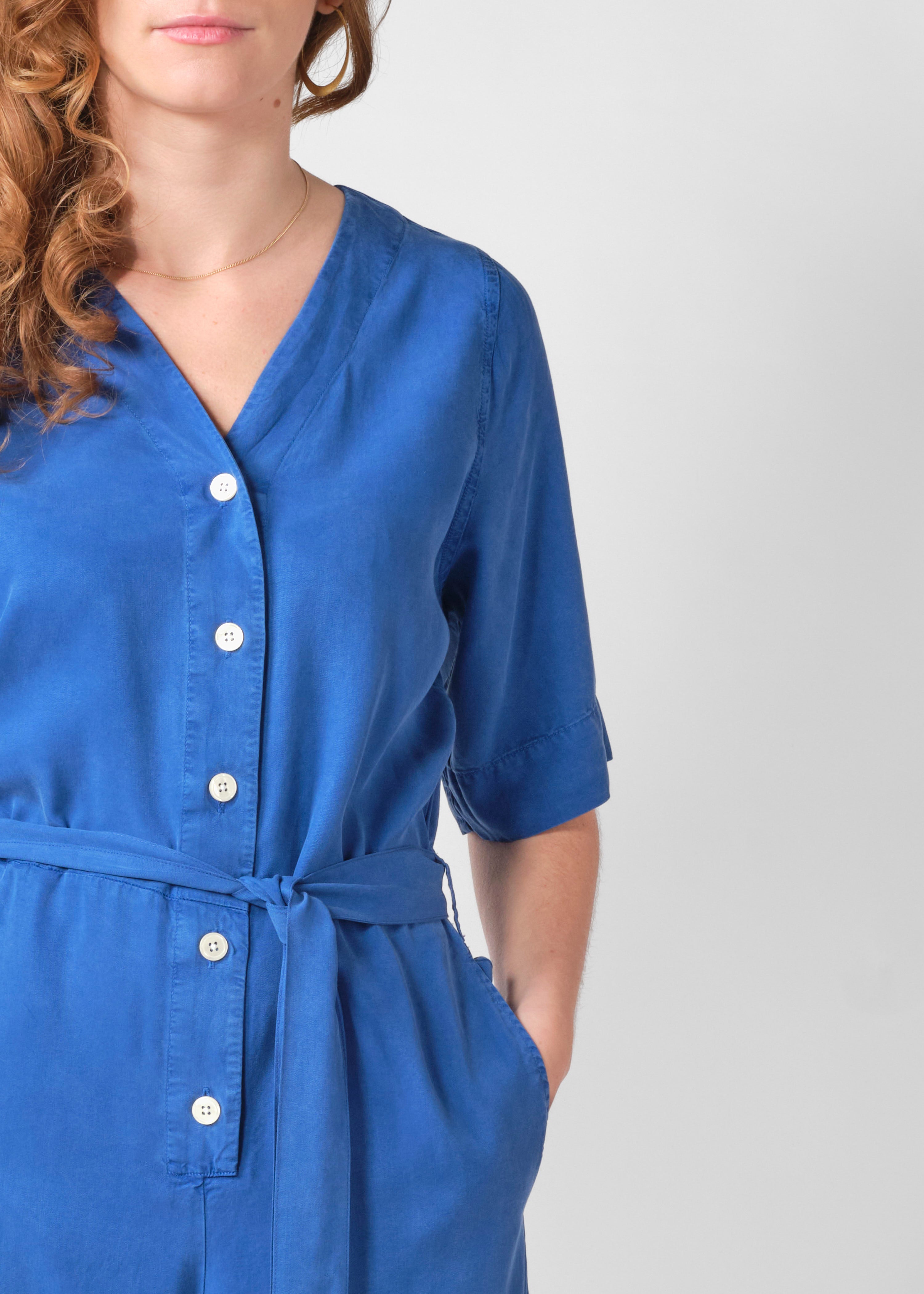 Klitmøller Collective Marna jumpsuit Surf blue