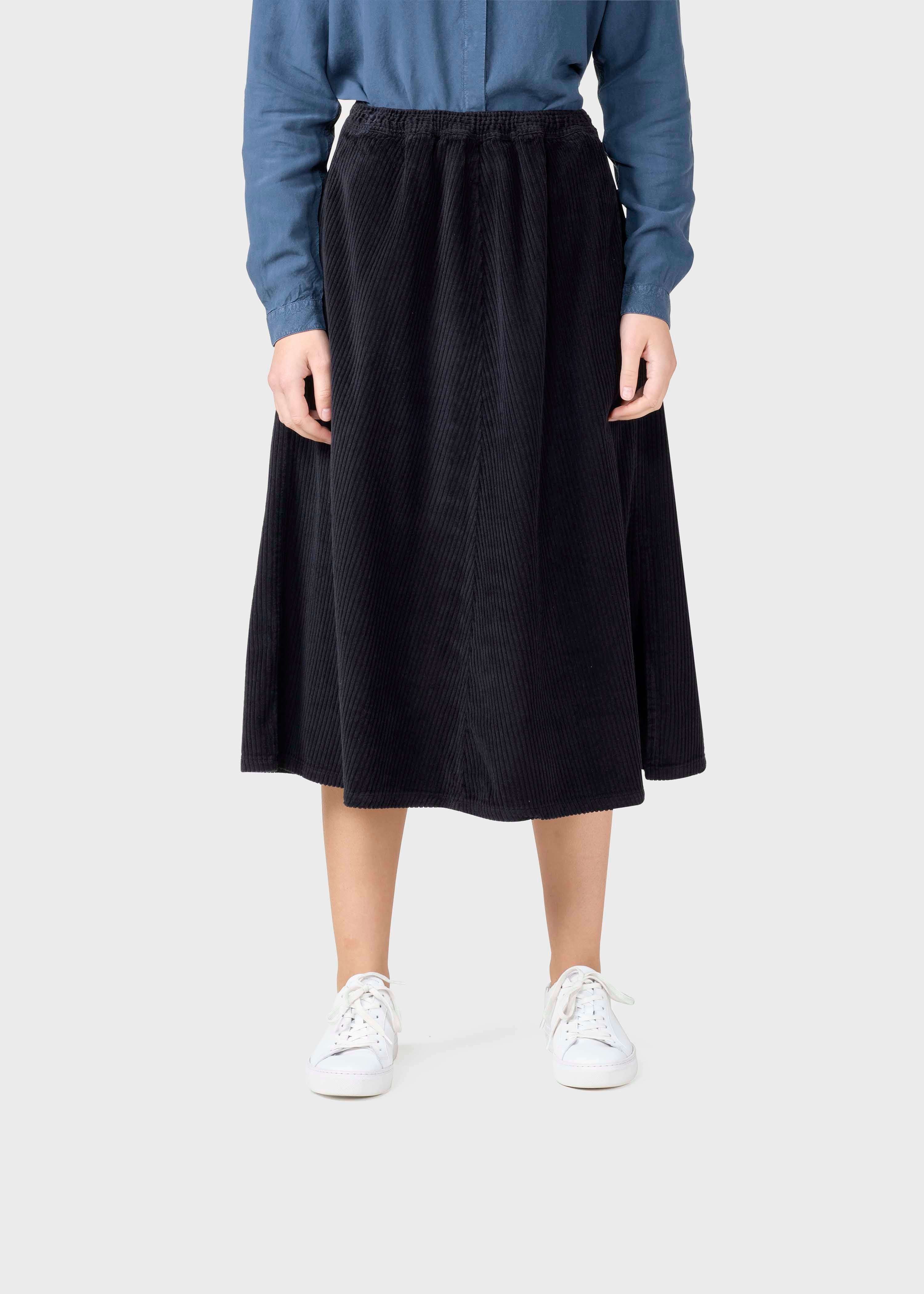 Klitmøller - Ramona Cord Skirt - Black