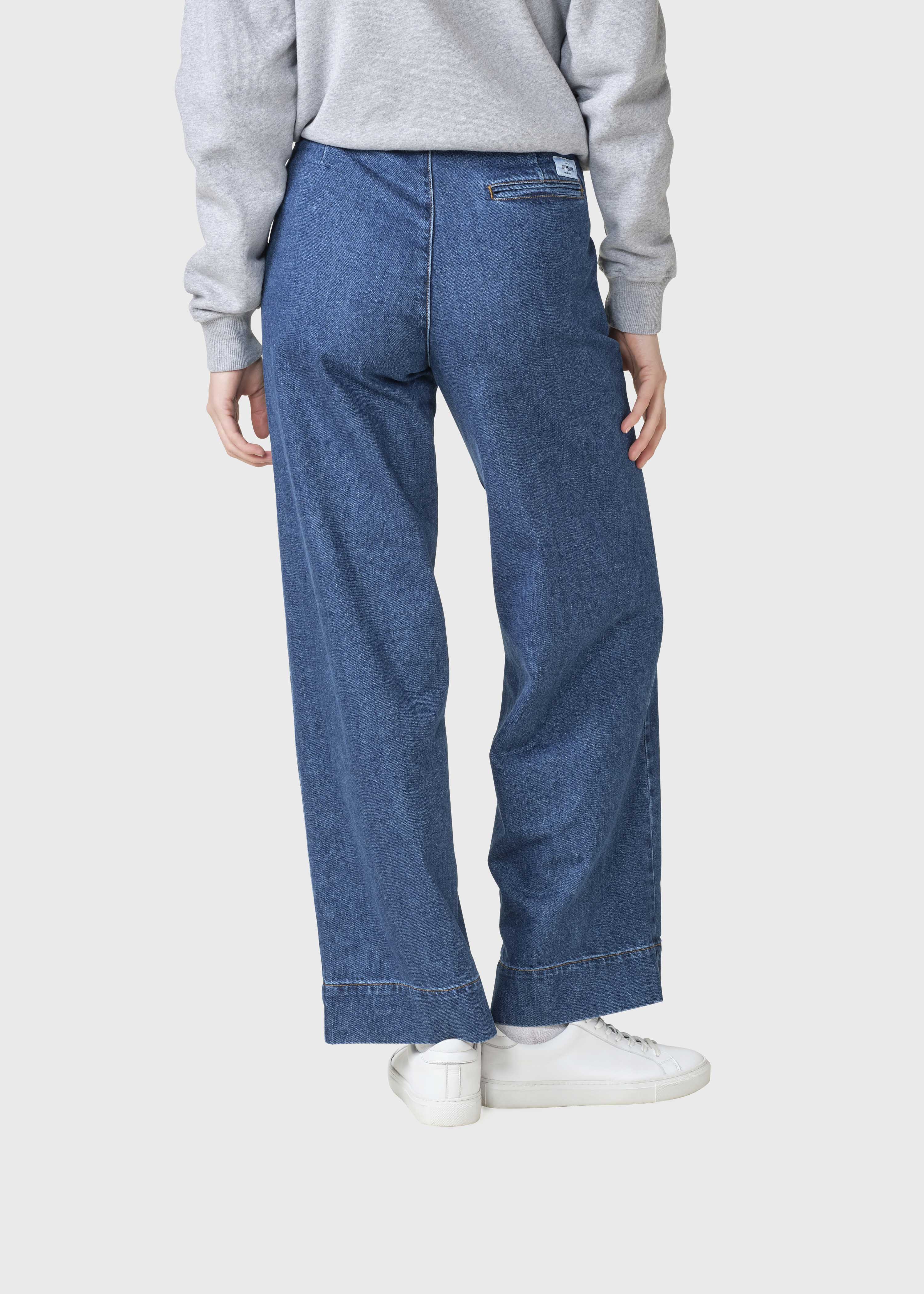 Klitmøller - Lydia Denim Pants - Dark Blue Stonewash