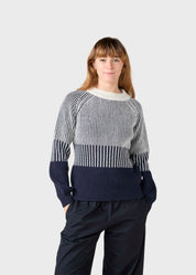 Klitmøller - Betty Knit - Navy/Cream