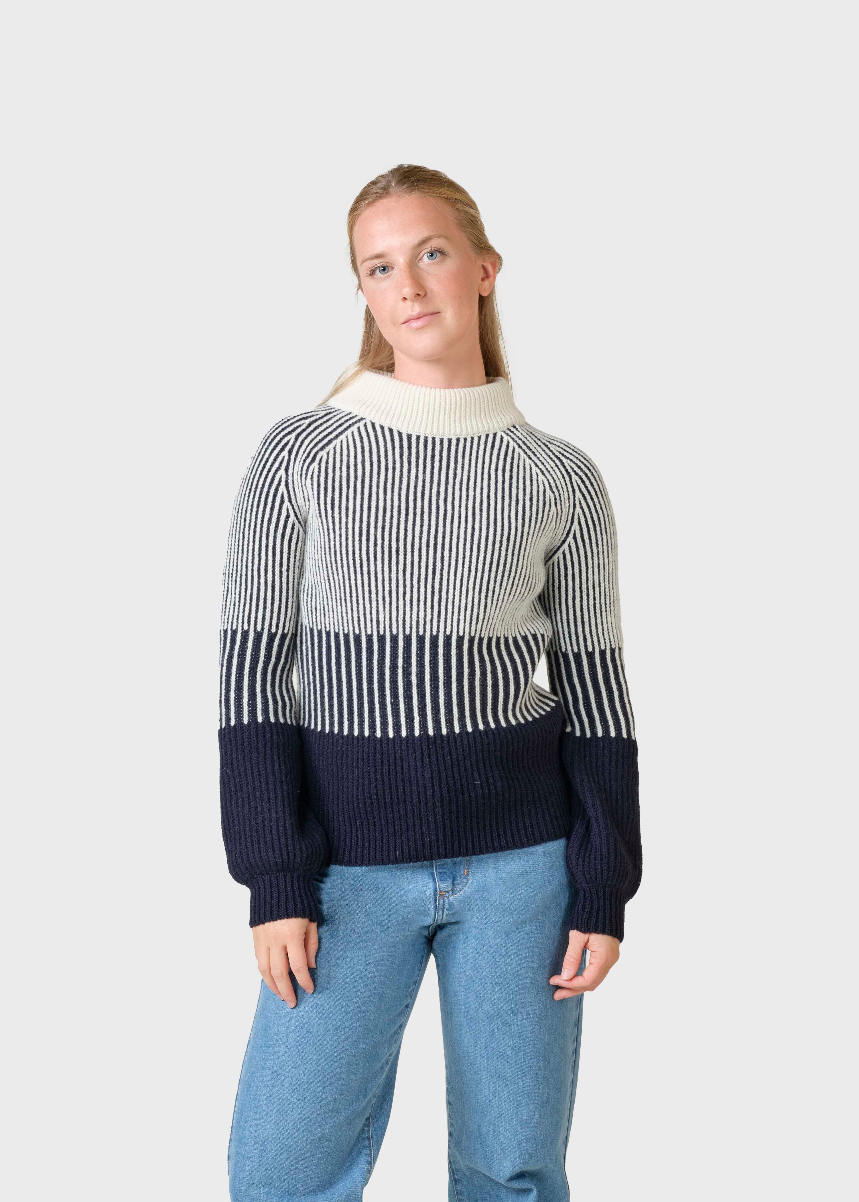 Klitmøller - Betty Knit - Navy/Cream