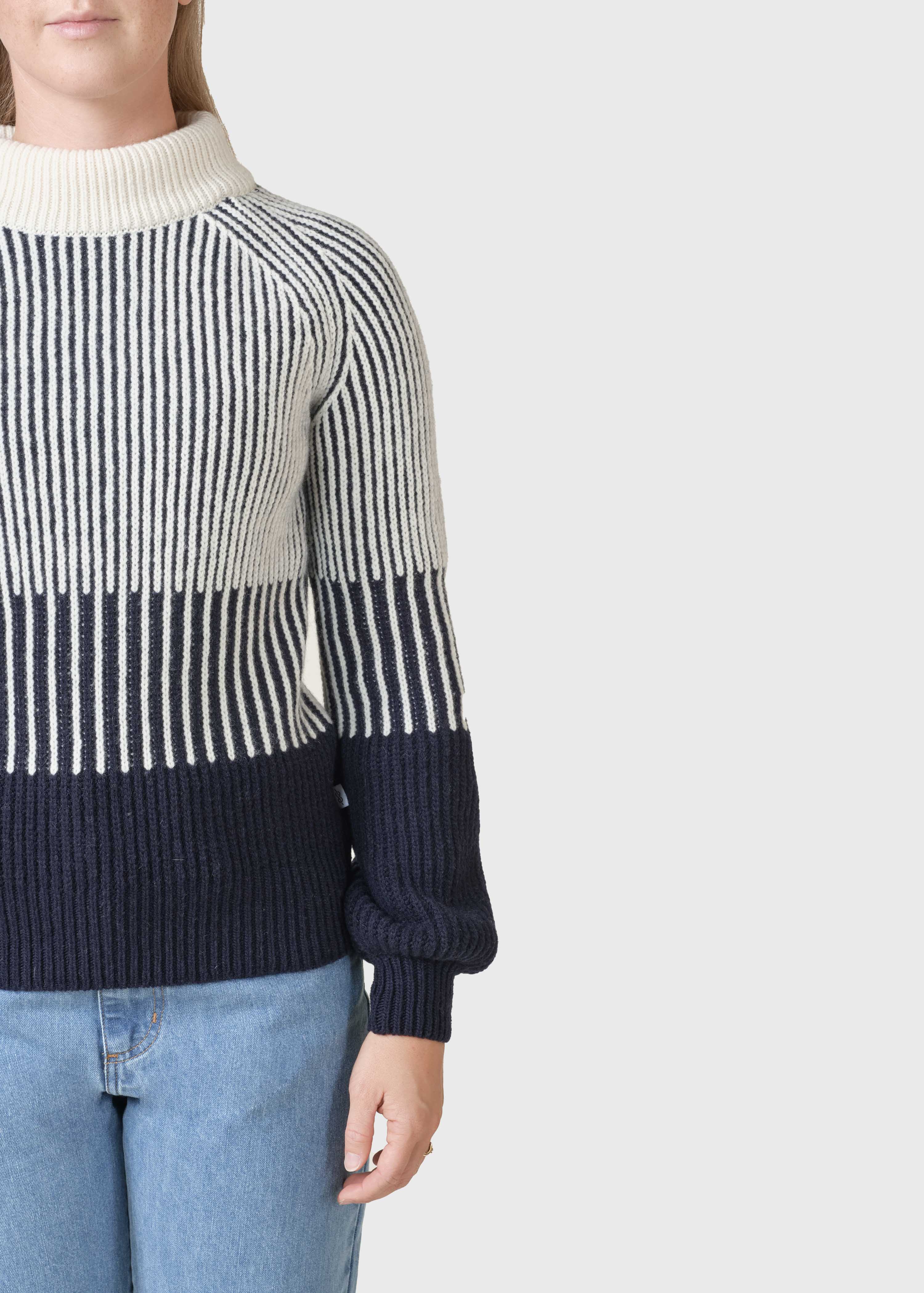 Klitmøller - Betty Knit - Navy/Cream