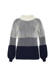 Klitmøller - Betty Knit - Navy/Cream