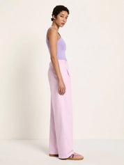 Lanius - Pleated Trousers - Orchid Pink