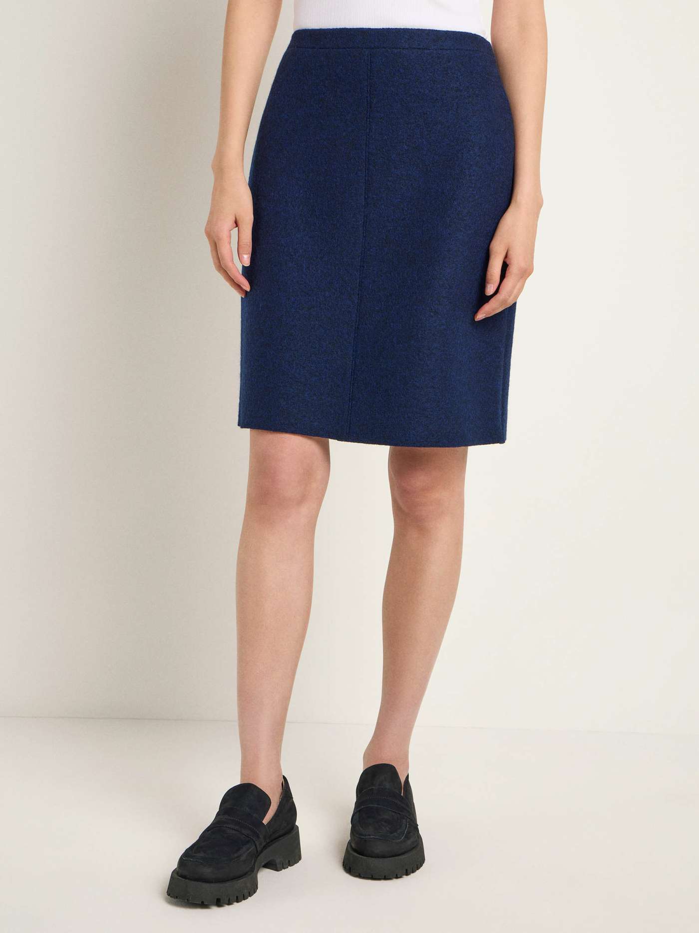 Lanius Walk skirt (GOTS) Midnight Melange