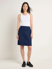 Lanius Walk skirt (GOTS) Midnight Melange