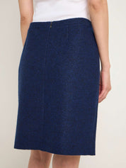 Lanius Walk skirt (GOTS) Midnight Melange