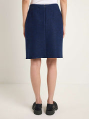 Lanius Walk skirt (GOTS) Midnight Melange