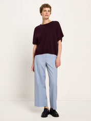 Lanius - Knitted Shirt - Bordeaux