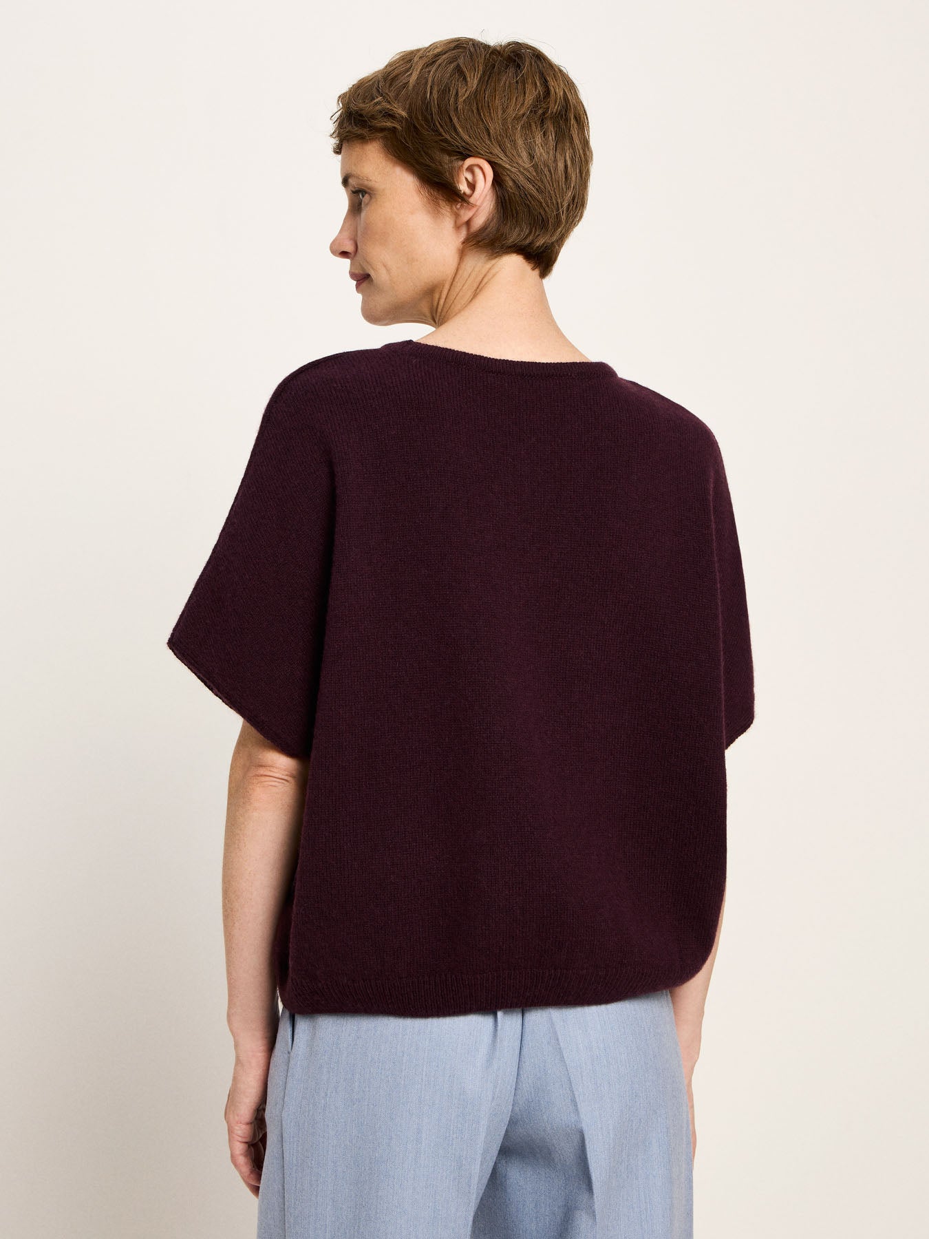 Lanius - Knitted Shirt - Bordeaux