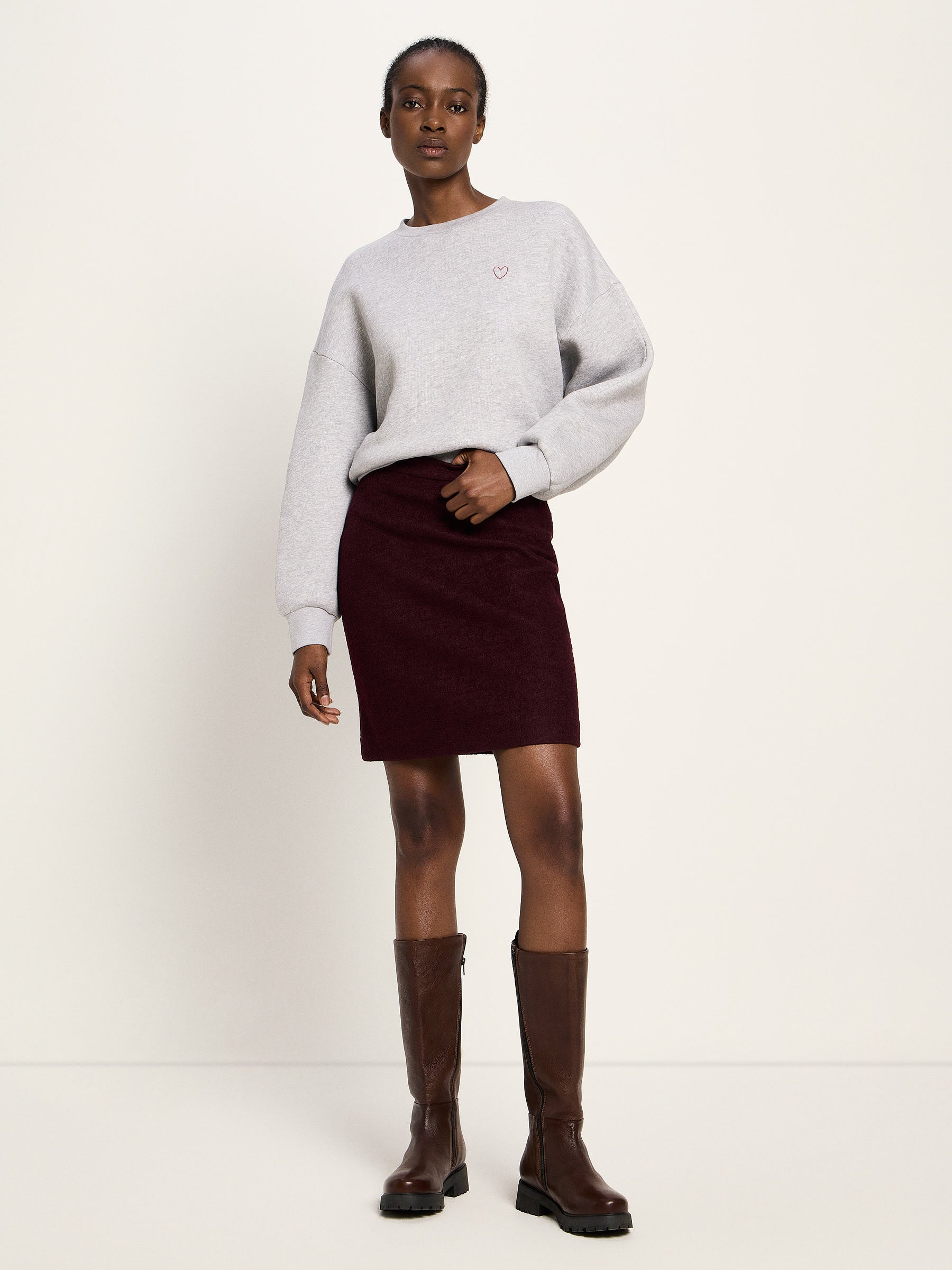 Lanius - Walk Skirt - Bordeaux