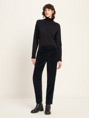 Lanius - Corduroy Trousers - Black