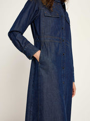 Lanius- Denim Dress - Blue