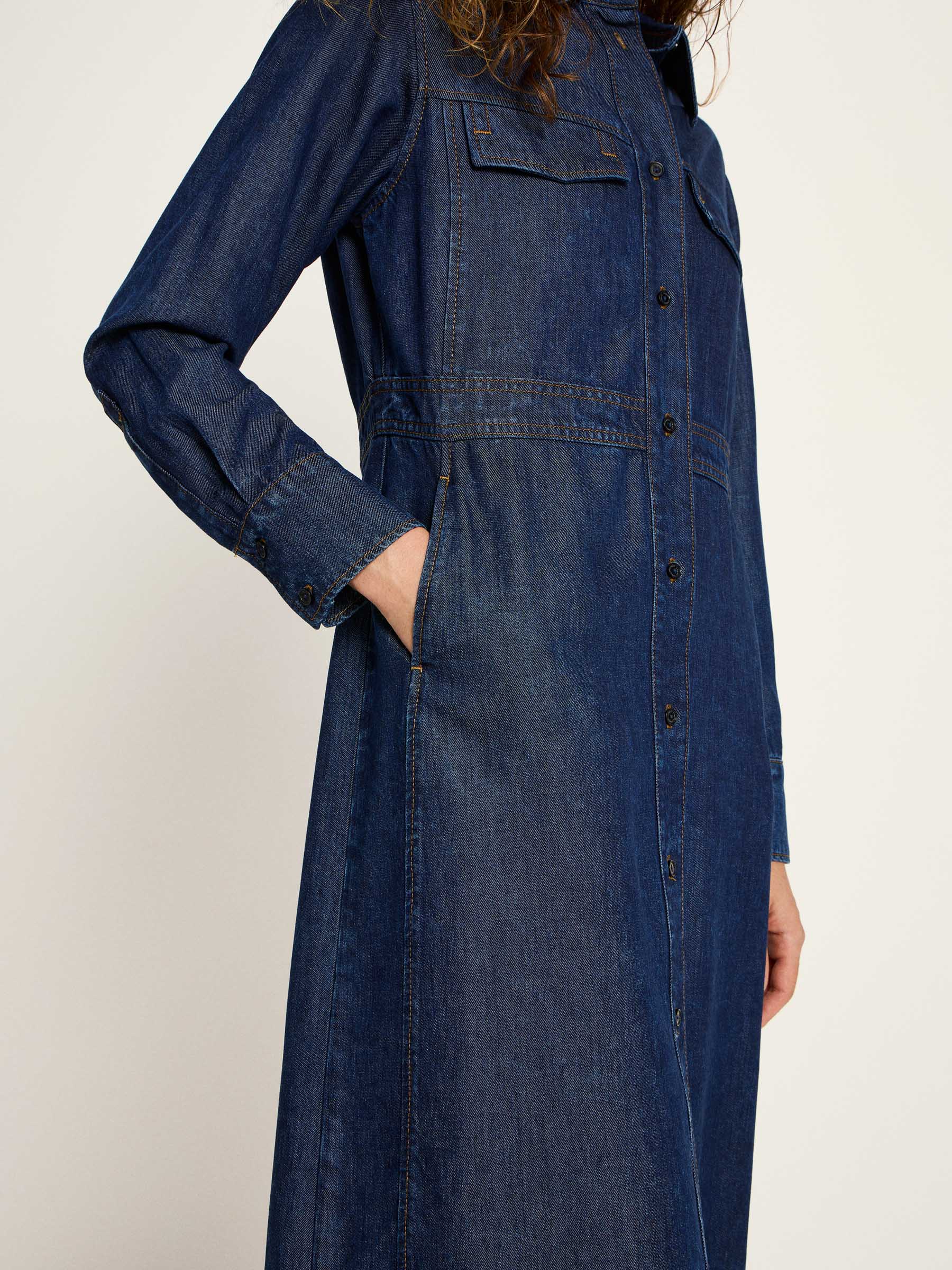 Lanius- Denim Dress - Blue