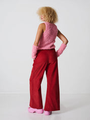 La Femme Rousse Sally Trousers Dusty Red