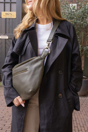 O My Bag Drew Maxi bæltetaske Dark Olive