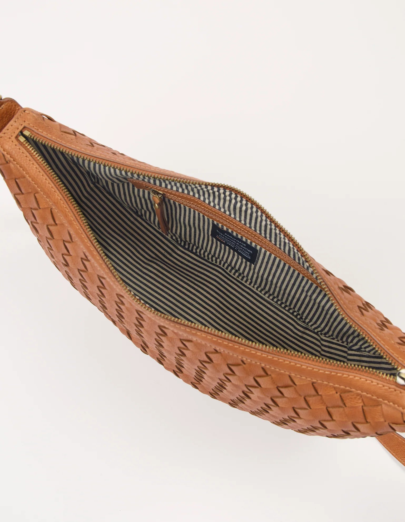 Leo Maxi - Woven Leather - Wild Oak