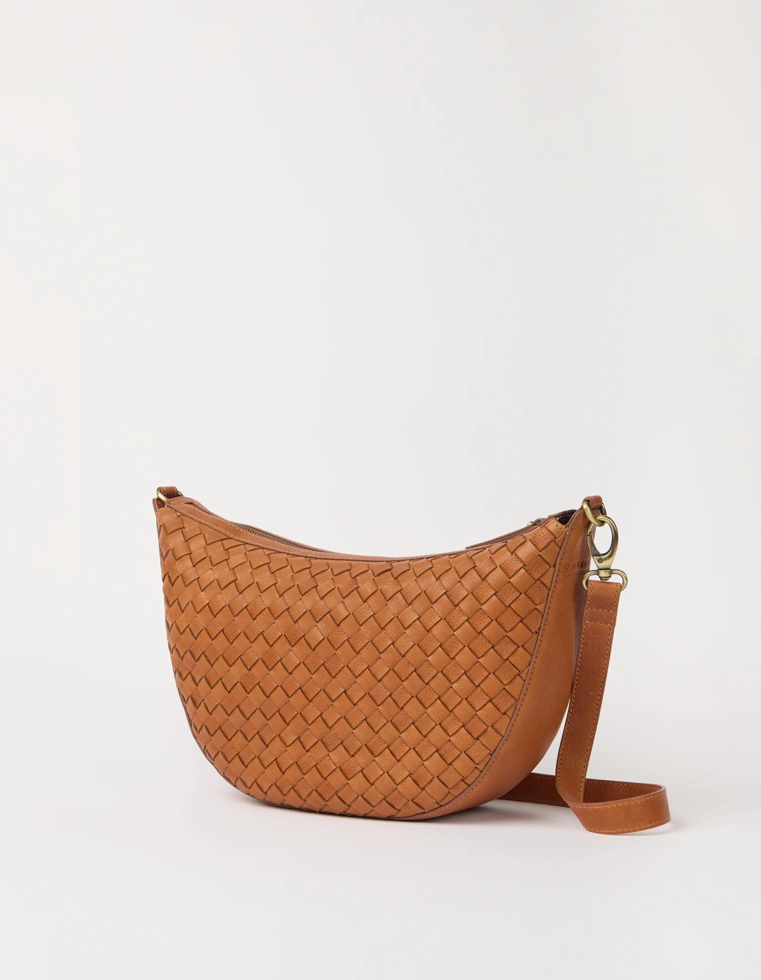 Leo Maxi - Woven Leather - Wild Oak