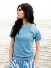 SERENDIPITY Short Sleeve T-Shirt Azur