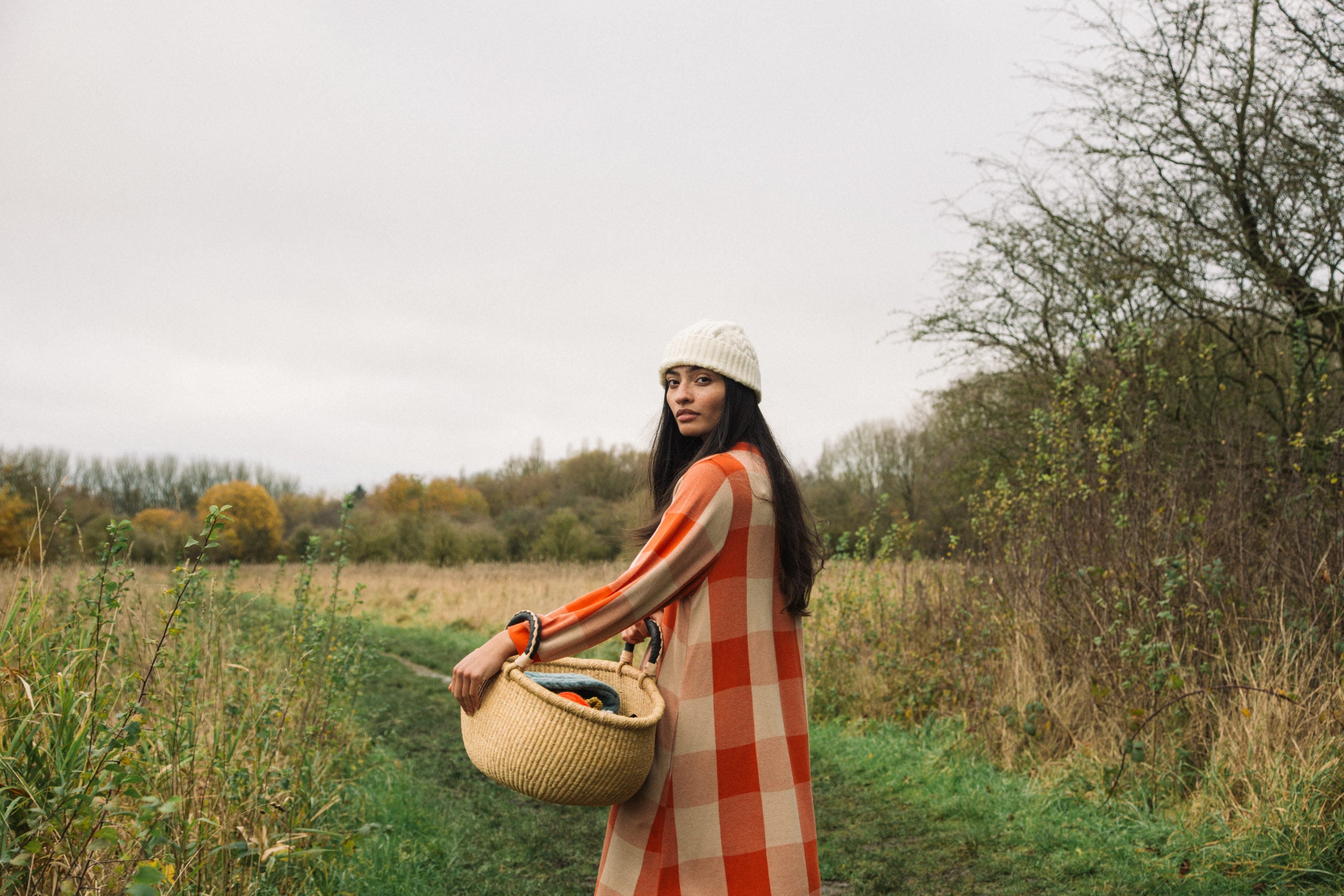 Beaumont Organic Miki-Cay Organic Cotton check dress