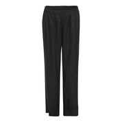 Schulz by Crowd - Tencel bukser - Panne Pants - Black