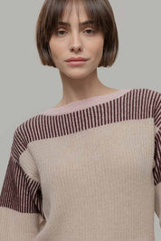 Rifo - Miriam Woman Cashmere Sweater - Rosa Peonia