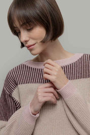 Rifo - Miriam Woman Cashmere Sweater - Rosa Peonia