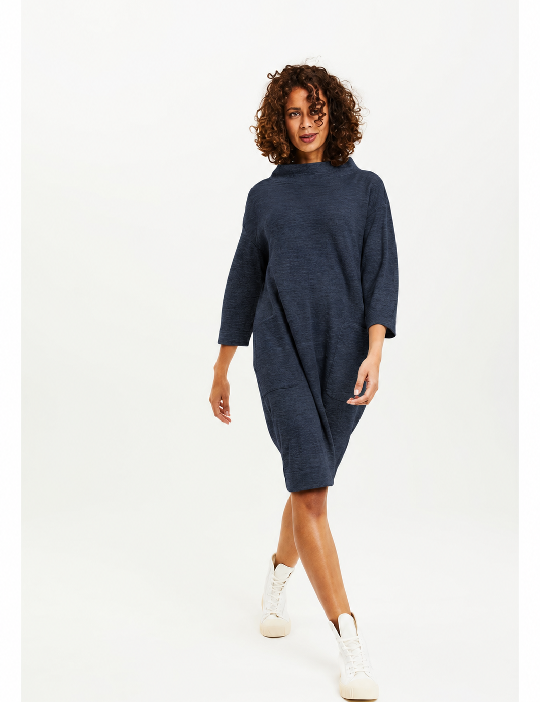 Midnight_blue_melange_cocoon_dress.png