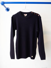 Armor Lux - Uldswater Unisex - Heritage nautical jumper - lambswool Navy