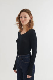 Basic Apparel Rinja LS Tee - Black