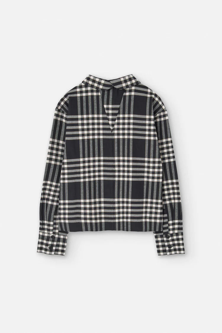 Suite13Lab - Sens Shirt - Flannel Check Black
