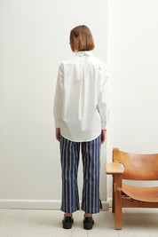 Schulz By Crowd Sanne oversize organic cotton white