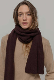 Rifo - Federico Recycled Cashmere Scarf - Brown Caffè